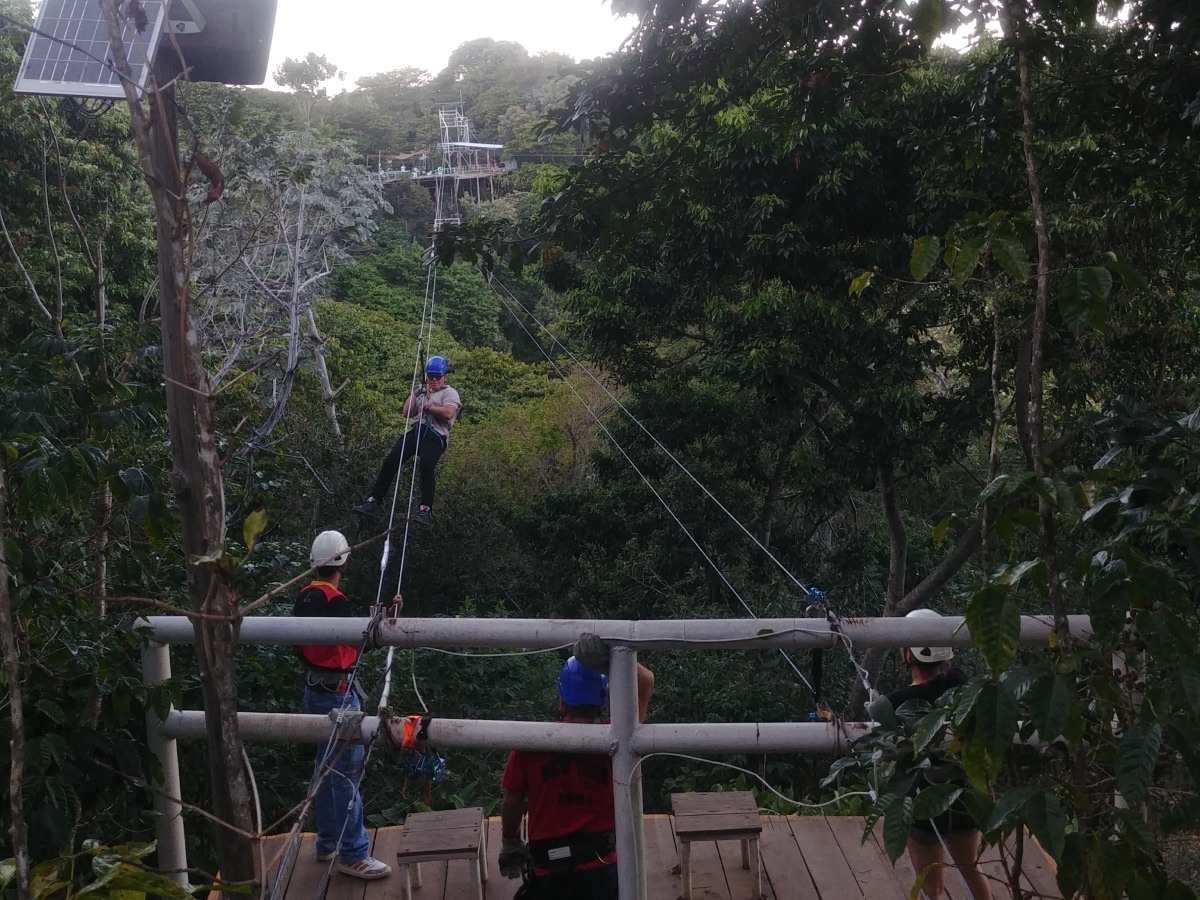 Zipline at Finca Rauda
